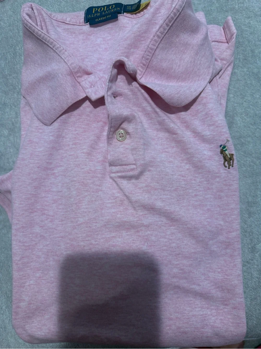 4 Men’s Polo Ralph Lauren short sleeve collared shirts